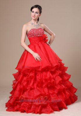 Prom / Evening Dress Ruffled Layers Prom / Evening Dress