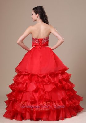 Prom / Evening Dress Ruffled Layers Prom / Evening Dress