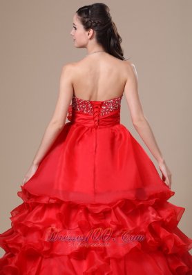 Prom / Evening Dress Ruffled Layers Prom / Evening Dress