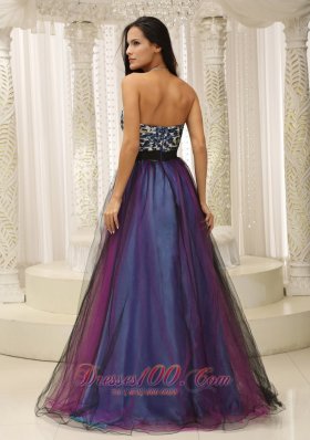 Leopard Tulle Dresses for Quinceanera Colorful Belt