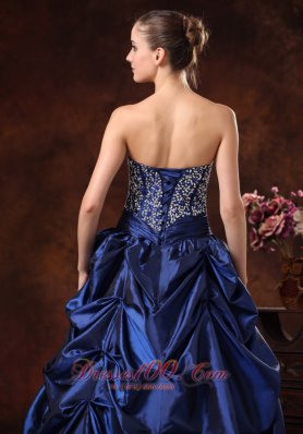 Beaded Decorate Bodice Prom / Evening Dress For 2013