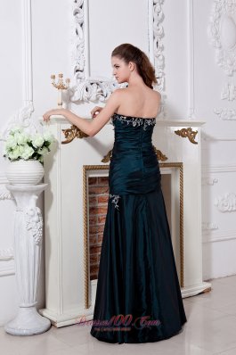 Homecoming Dress Column / Sheath Ruched Appliques Prom Dress