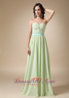 Prom / Evening Dress Twisted Bust Front pleated Skirt