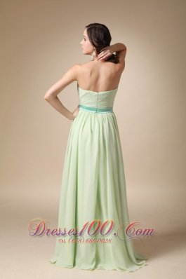 Prom / Evening Dress Twisted Bust Front pleated Skirt