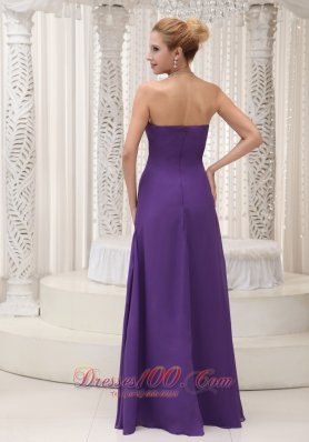 High Slit Prom / Evening 2013 Beaded Decorate 