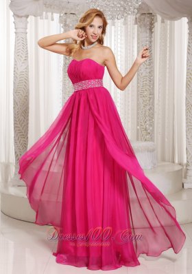 Beading and Ruch Prom Dress Party Sheer Chiffon Overlay