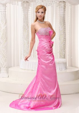 2013 Plus Size Prom / Evening Dress Taffeta Bow