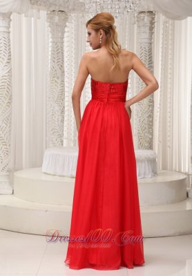 Prom / Evening Dress Sequined Up Bodice Chiffon