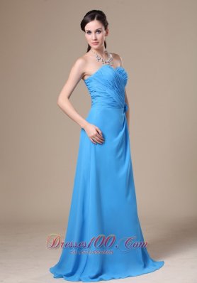 High Slit Flowers Decorate Bridesmaid Dress Ruched 