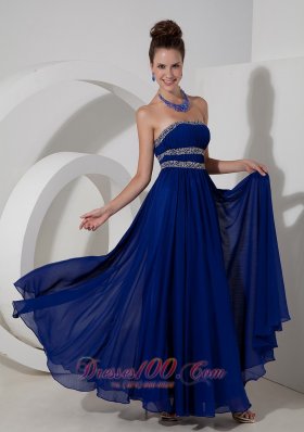 Empire Prom Dress Chiffon Beading Pattern