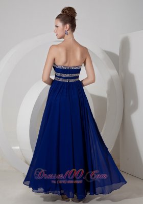 Empire Prom Dress Chiffon Beading Pattern