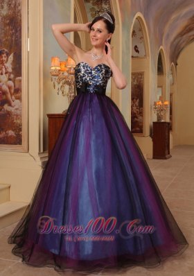 Prom / Pageant Dress Leopard and Organza Colorful
