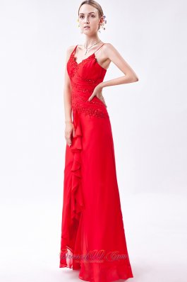 Spaghetti Straps Beading prom Gown Under 150