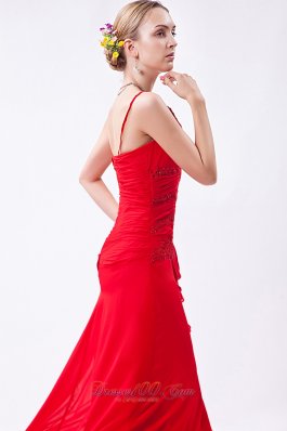 Spaghetti Straps Beading prom Gown Under 150