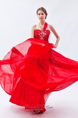 Discount Red Prom Dress One Shoulder