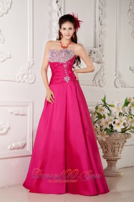 Prom Gown Dress Ankle-length Rhinestones