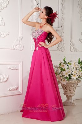 Prom Gown Dress Ankle-length Rhinestones