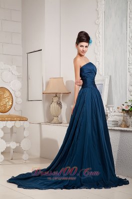 Peacock Green Mother Of The Bride Dress Court