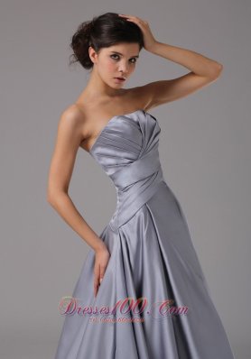 Clarence Sweep Prom Dress 2013 Wrapped Pleats