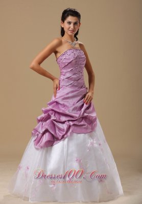 Dama Dresses for Quinceanera 2013 Embroidery