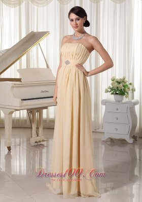 Champagne Prom Dress 2013 New Style Beading