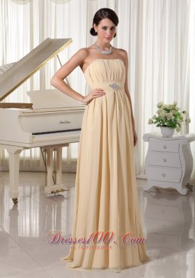 Champagne Prom Dress 2013 New Style Beading