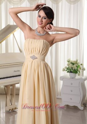 Champagne Prom Dress 2013 New Style Beading