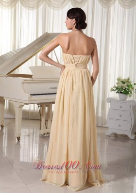 Champagne Prom Dress 2013 New Style Beading