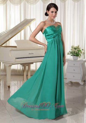 Around 100 Prom Evening Dress Turquoise Beaded