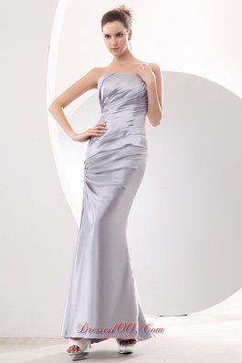 Silver Column Prom Evening Discounted Dress