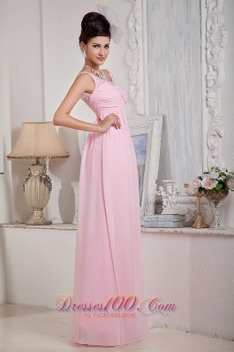 Fashionable Empire Prom Dress Beading Scoop