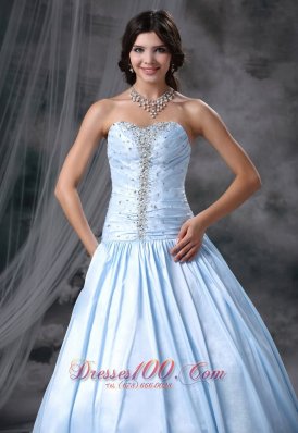 Beaded A-line Sweet Style 2013 Prom Dress