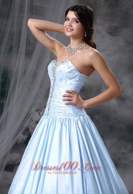 Beaded A-line Sweet Style 2013 Prom Dress