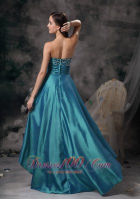 eal Hi-low Appliques Homecoming Dress For Prom