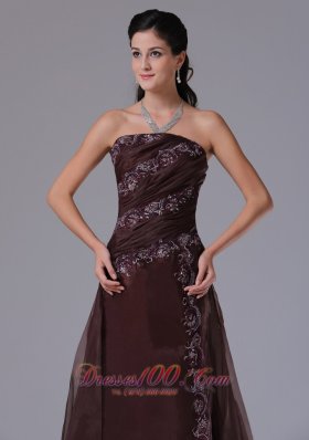 Wholesale 2013 Prom Celebrity Dress Brown