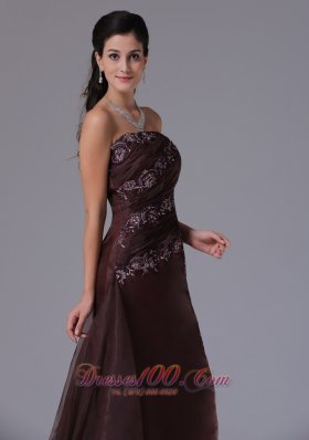 Wholesale 2013 Prom Celebrity Dress Brown