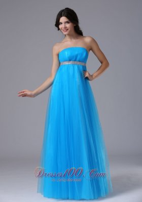 Plus Size Blue Belt For 2013 Prom Dress