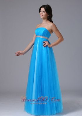 Plus Size Blue Belt For 2013 Prom Dress