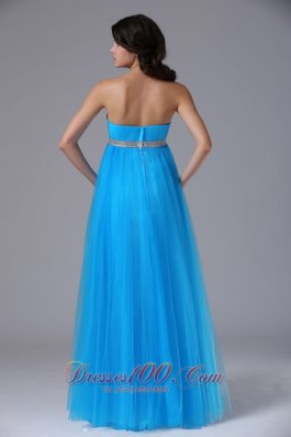 Plus Size Blue Belt For 2013 Prom Dress