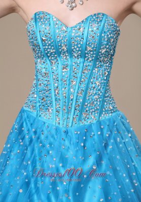 2013 Prom Evening Dress Beading A-line Sweetheart