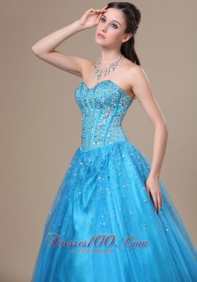 2013 Prom Evening Dress Beading A-line Sweetheart