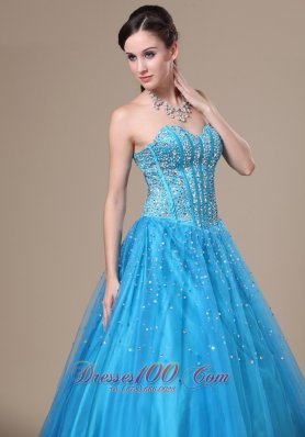 2013 Prom Evening Dress Beading A-line Sweetheart