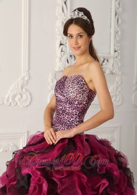 Princesita Quinceanera Dress Multi-color Sweetheart Ruffle