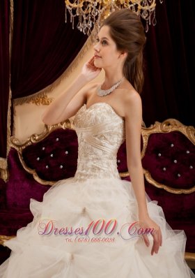 Amazing Beautiful Ivory Quinceanera Dress Sweetheart Pick-ups