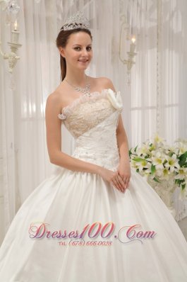 Ball Gown Strapless Floor-length Taffeta Dress for Quince