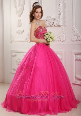 Princess Sweetheart Beading Puffy Ball Gown for Quinceanera