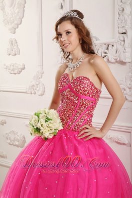 Princess Sweetheart Beading Puffy Ball Gown for Quinceanera