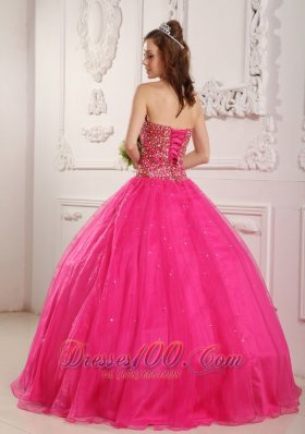 Princess Sweetheart Beading Puffy Ball Gown for Quinceanera