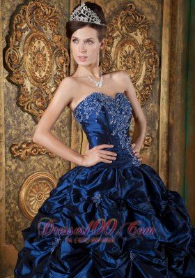 Sweetheart Pick-ups Beading Dress for Quinceanera