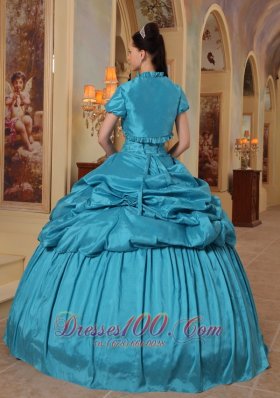 Unique Quinceanera Dress Pick-ups Teal Sweetheart